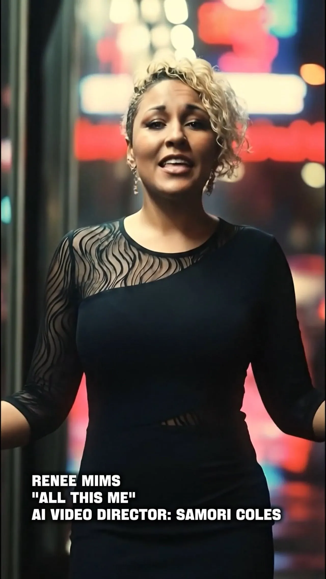 Poster frame: All This Me - Renee Mims